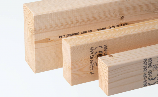 Греди смърч/ела 70mm*195mm - C24 